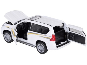 Металлическая модель автомобиля TOYOTA LAND CRUISER PRADO светозвуковой внедорожник ZA5056