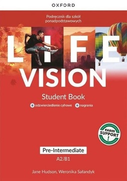 Life Vision A2/B1 pre-intermediate podręcznik OXFORD