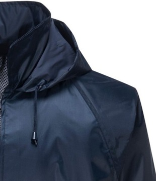 L ВОДОНЕПРОНИЦАЕМЫЙ ДЛИННЫЙ МУЖСКОЙ РАБОТА ПРЕДУПРЕЖДАЮЩИЙ ПЛАЩ