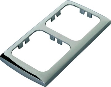 RAMKA OBUDOWA GNIAZDO ELEKTRYCZNE PRESTO CHROM SYSTEM 10000