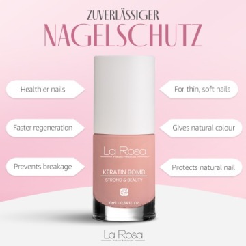 La Rosa Keratin Bomb кондиционер для ногтей с кератином