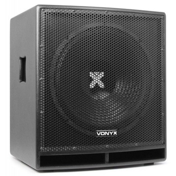 Активный сабвуфер 15 дюймов, 800 Вт, XLR RCA Vonyx SWP15 professional