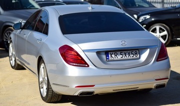 Mercedes Klasa S W222 Limuzyna 500 456KM 2014 Mercedes S500 4m Webasto 360 Multikontury Dociąg Hak Masaż ACC Blis Pamięci, zdjęcie 33