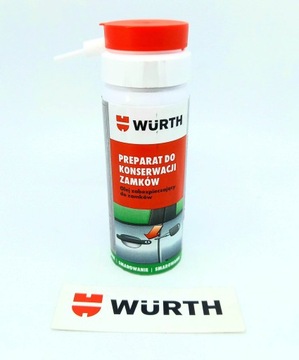 PREPARAT OLEJ DO KONSERWACJI ZAMKÓW WURTH 50ML