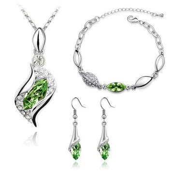 Набор украшений Sopelki el. Рекламный праздничный подарок с кристаллами SWAROVSKI