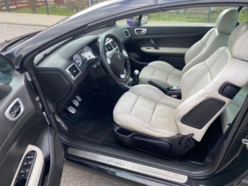 Peugeot 307 I Cabrio 2.0 16V 136KM 2004 Peugeot 307 CC CABRIOLET HARDTOP JASNE SKORY GRZANE FOTELE KLIMATYZACJA CZ, zdjęcie 4