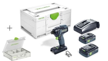 FESTOOL Zakrętarka udarowa TID18 4,0 Plus + GRATIS