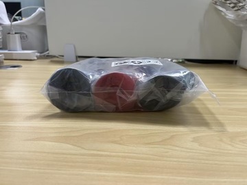 6 шт. креплений на руль, мотоциклетные, резиновые, 22 мм,