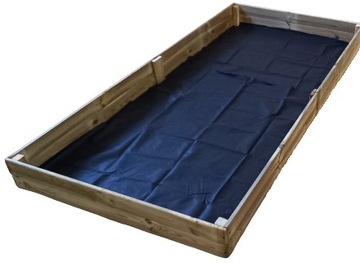Warzywniak impregnowany ciśnieniowo 240x80x18 inspekt skrzynia zielnik