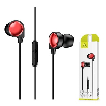 SŁUCHAWKI Z MIKROFONEM 3,5mm SAMSUNG XIAOMI HUAWEI