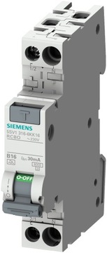 Siemens 5SV1316-6KK16 FI/LS Compact 1p+N 6Ka-тип