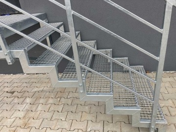 Ступени WEMA 900x270 мм | оцинкованный | металлические лестницы, ступени