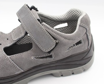 S1 SRC РАБОЧИЕ САНДАЛИИ КОЖАНЫЕ ЖЕНСКИЕ НОСОК 38