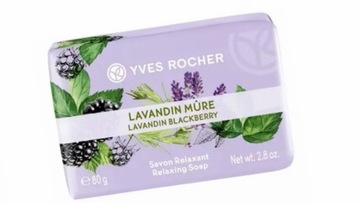YVES ROCHER Relaksujące mydło Lawenda & Jeżyna 80 g