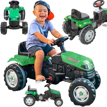 Traktor na Pedały FARMER GoTrac Ciągnik WOOPIE