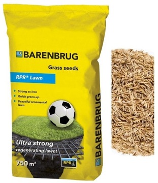 Trawa Barenbrug RPR Lawn 15kg SAMOZAGĘSZCZAJĄCA odporna na deptanie +INSTR.