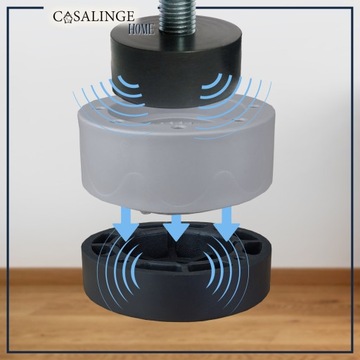 АНТИВИБРАЦИОННЫЙ КОВРИК ДЛЯ СТИРАЛЬНОЙ МАШИНЫ ПОСУДОМОЕЧНАЯ МАШИНА РЕЗИНОВЫЕ АНТИВИБРАЦИОННЫЕ ПОДКЛАДКИ 4 шт.