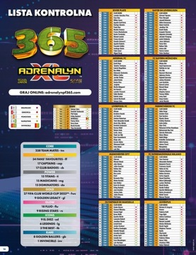 Mini Can FIFA 365 2025 Футбольные карты адреналин 4X SACHET 3X Limited