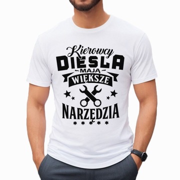 KOSZULKA DLA KIEROWCY TIRA NAJLEPSZY KIEROWCA NA URODZINY PREZENT | XXL
