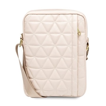 Torba na laptopa / tablet 10" różowa Guess Quilted Tablet Bag