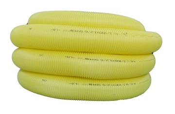 Труба дренажная дренажная без отверстий 100 мм х 50 м полный рулон