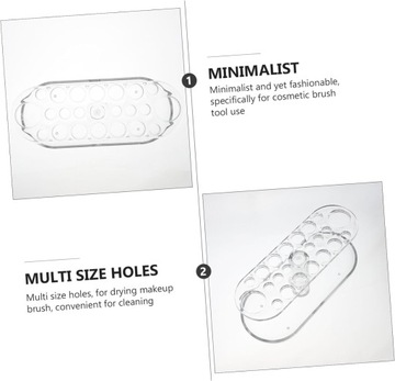 1 подставка для хранения кистей для макияжа, поворотная подставка