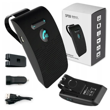 ZESTAW GŁOŚNOMÓWIĄCY DO SAMOCHODU BT 5.0 AUTOSTART SP09