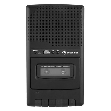 Кассетный магнитофон Auna RQ-132USB, диктофон