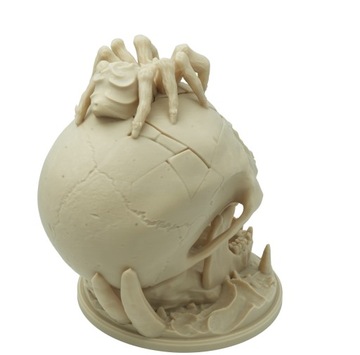 Череп «Поцелуй пустыни» с пауком - башня с кубиками - Череп «Поцелуй пустыни»