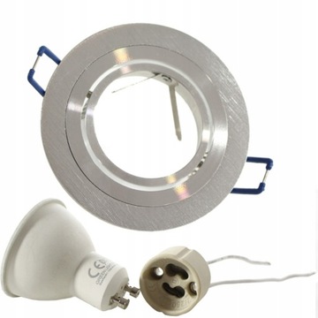 Zestaw Punktowe Oświetlenie Sufitowe LED +żarówka