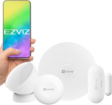 INTELIGENTNY ZESTAW ALARMOWY DO DOMU WiFi EZVIZ