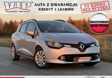 Renault Clio IV Grandtour  1.5 ENERGY dCi 90KM 2015 Renault Clio SALON PL 1.5 DCI 90kM PISEMNA GWARANCJA w cenie Transport