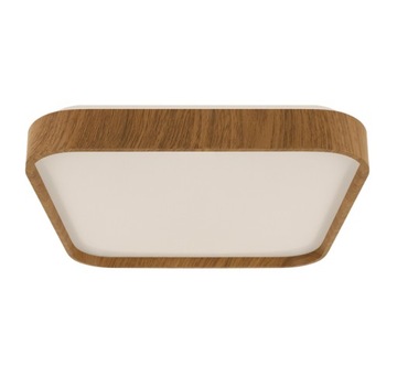 PLAFON LAMPA ŁAZIENKOWA 24W IMITACJA DREWNA DĄB