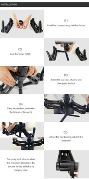 СТАБИЛЬНЫЙ КРОНШТЕЙН КАМЕРЫ ДЛЯ DJI RS 3/MINI