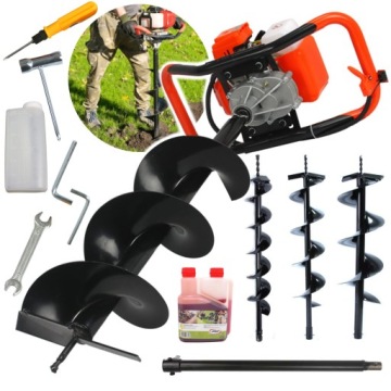 ŚWIDER SPALINOWY WIERTNICA GLEBOWA 3 WIERTŁA +OLEJ