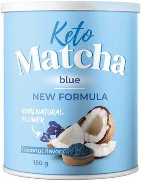 KETO MATCHA BLUE 150g SUPLEMENT DIETY ODCHUDZANIE