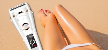 LADIES' SHARER эпилятор-триммер бритва для тела бикини ноги подмышки 3в1 USB