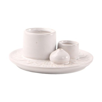 Ceramiczny uchwyt na kadzidło Uchwyt na szałwię Miska na szałwię Uniwersalna