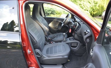 Smart Forfour II Hatchback 0.9 90KM 2018 Smart ForFour II W453 0.9 Turbo Benzyna 90KM Prime Panorama Skóra Aut.Klima, zdjęcie 14