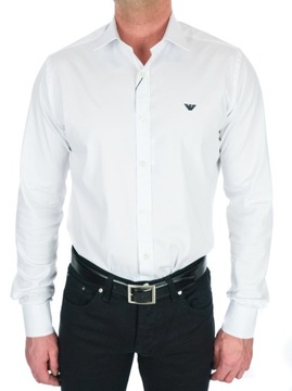 РУБАШКА EMPORIO ARMANI CLASSIC CASUAL SLIM FIT БЕЛАЯ S