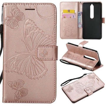ETUI POKROWIEC SK0RZANE MAGNES DO Nokia 6.1