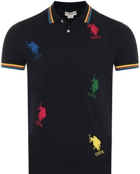 U.S. POLO ASSN. - MĘSKA KOSZULKA POLO FERY 197 65119 41029 179