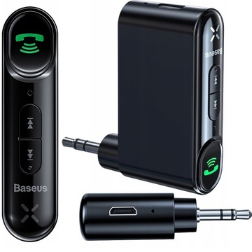 TRAMSMITER SAMOCHODOWY ODBIORNIK ADAPTER BLUETOOTH MINI JACK AUX AUDIO