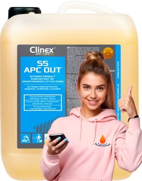 CLINEX S5 do mycia zaolejonych posadzek 5L