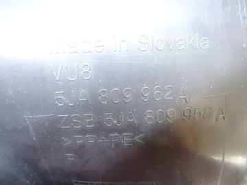 PODBĚH LEVÝ PŘEDNÍ SKODA RAPID 5JA809961B ORIGINÁLNÍ LLU 5JA
