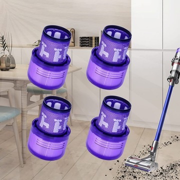 МОЮЩИЙСЯ HEPA-ФИЛЬТР ДЛЯ ПЫЛЕСОСА DYSON V10 SV12 ABSOLUTE ANIMAL ВСЕГО 4 ШТ.