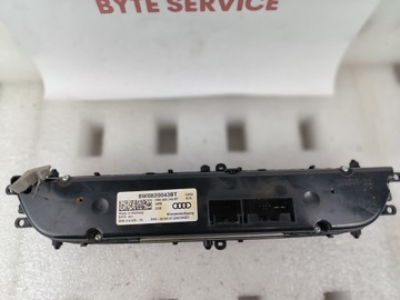 AUDI A4 8W A5 FACELIFT PANEL KLIMATIZACE KLIMATRONIC 8W0820043BT