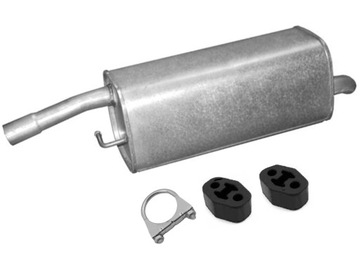 TŁUMIK KOŃCOWY MAX ZESTAW MAZDA 2 - 1.2 (55kW) - 1.4 (59kW)