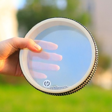 1 шт. детский деревянный ручной барабан, встряхивающий барабан, игрушка