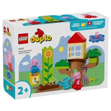 Klocki LEGO Duplo 10431 Ogród i domek na drzewie Peppy 2+ (Elementy: 20)